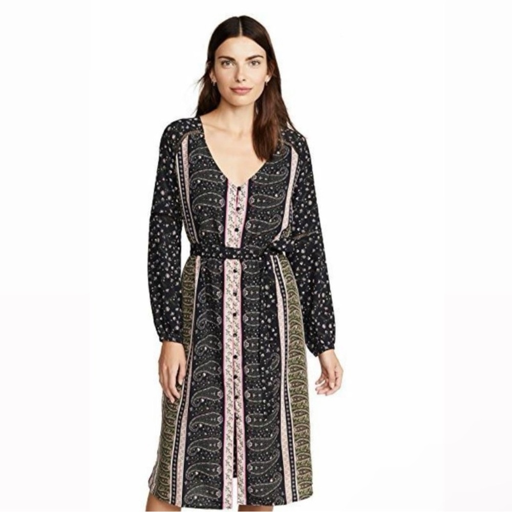 Cupcakes and Cashmere Paisley Print Dress